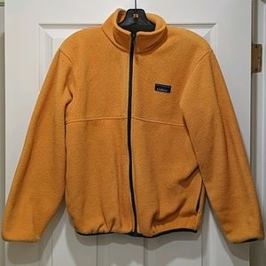 Yellow LLBean Fleece Small Womens